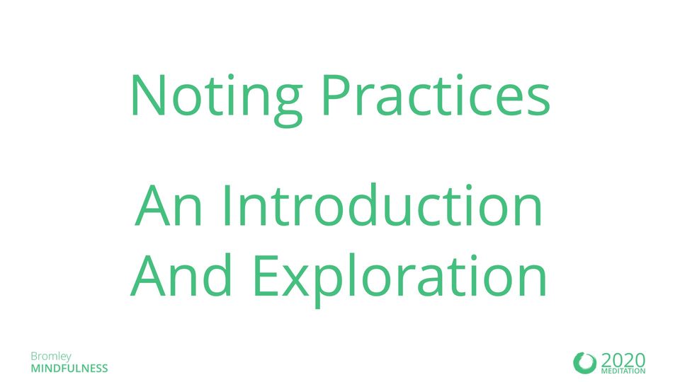 Noting or Labelling Practices an Introduction