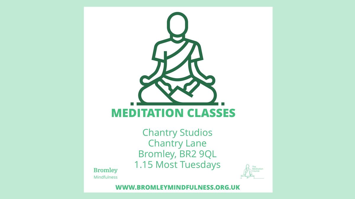 Tuesday Lunchtime Meditation Class -  Feb 23