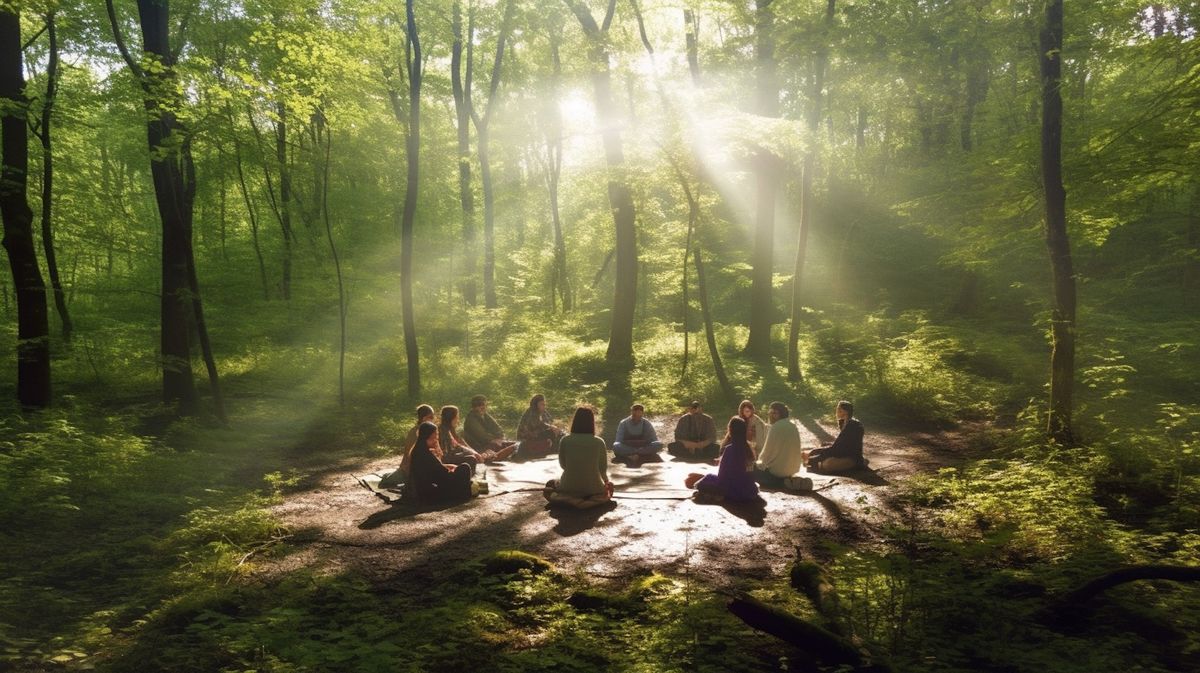 Forest Bathing and Meditating in Nature